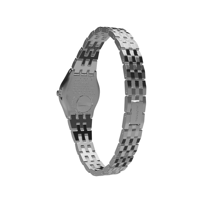 Swatch YSS288G женские часы застежка крупным планом