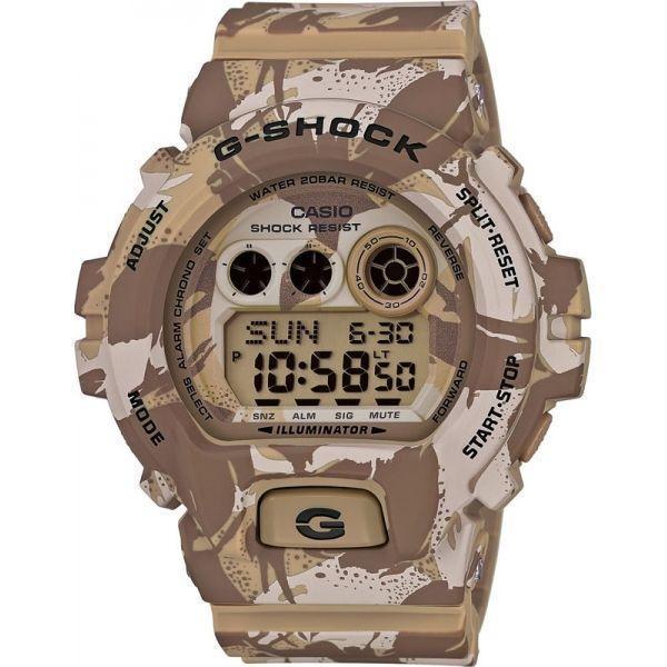 Casio Casio G-Shock GD-X6900MC-5E  GD-X6900MC-5E электронные мужские часы бежевый циферблат, браслет  — вид спереди