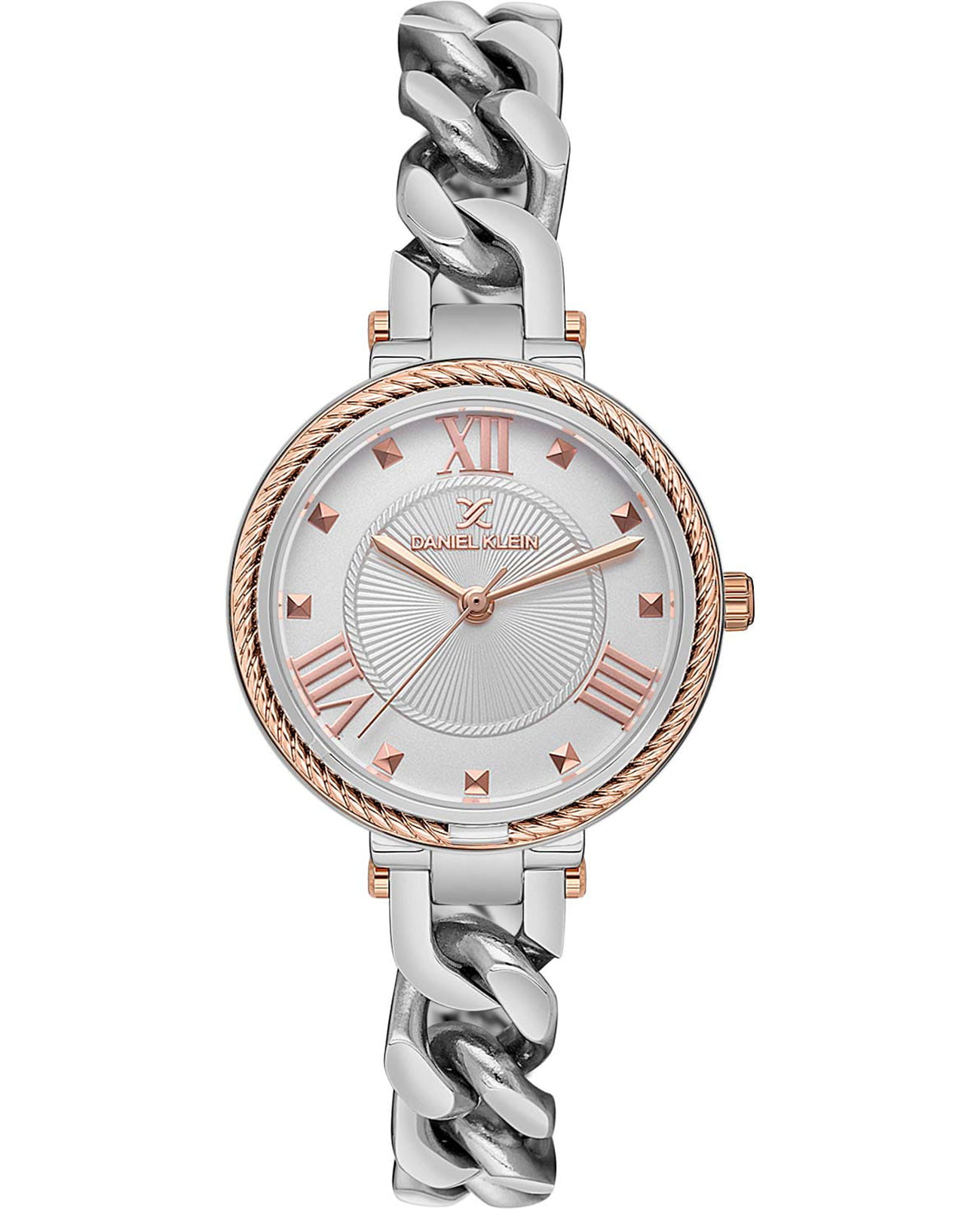 Daniel Klein Daniel Klein Premium DK.1.13627-4  DK.1.13627-4 кварцевые женские часы серебристый циферблат, браслет нержавеющая сталь — вид спереди