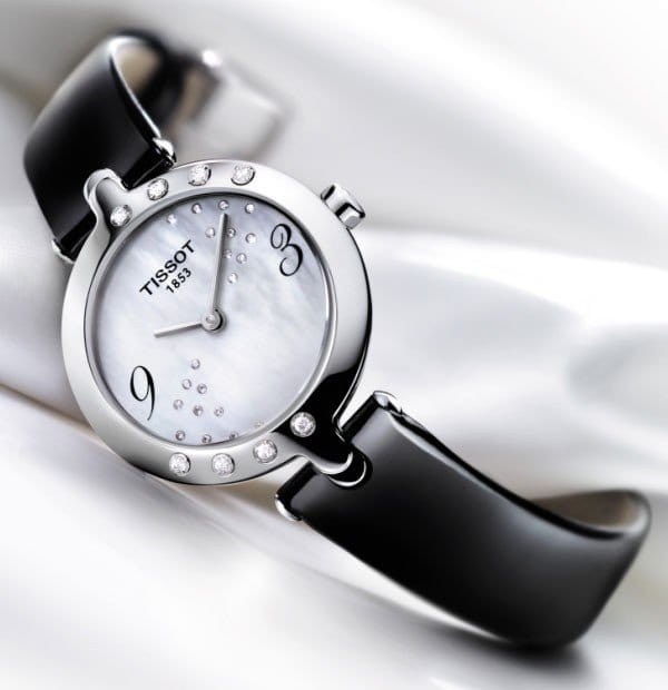 Tissot Tissot T-Trend Flamingo T003.209.66.112.00 Flamingo, наручные женские часы фото под углом