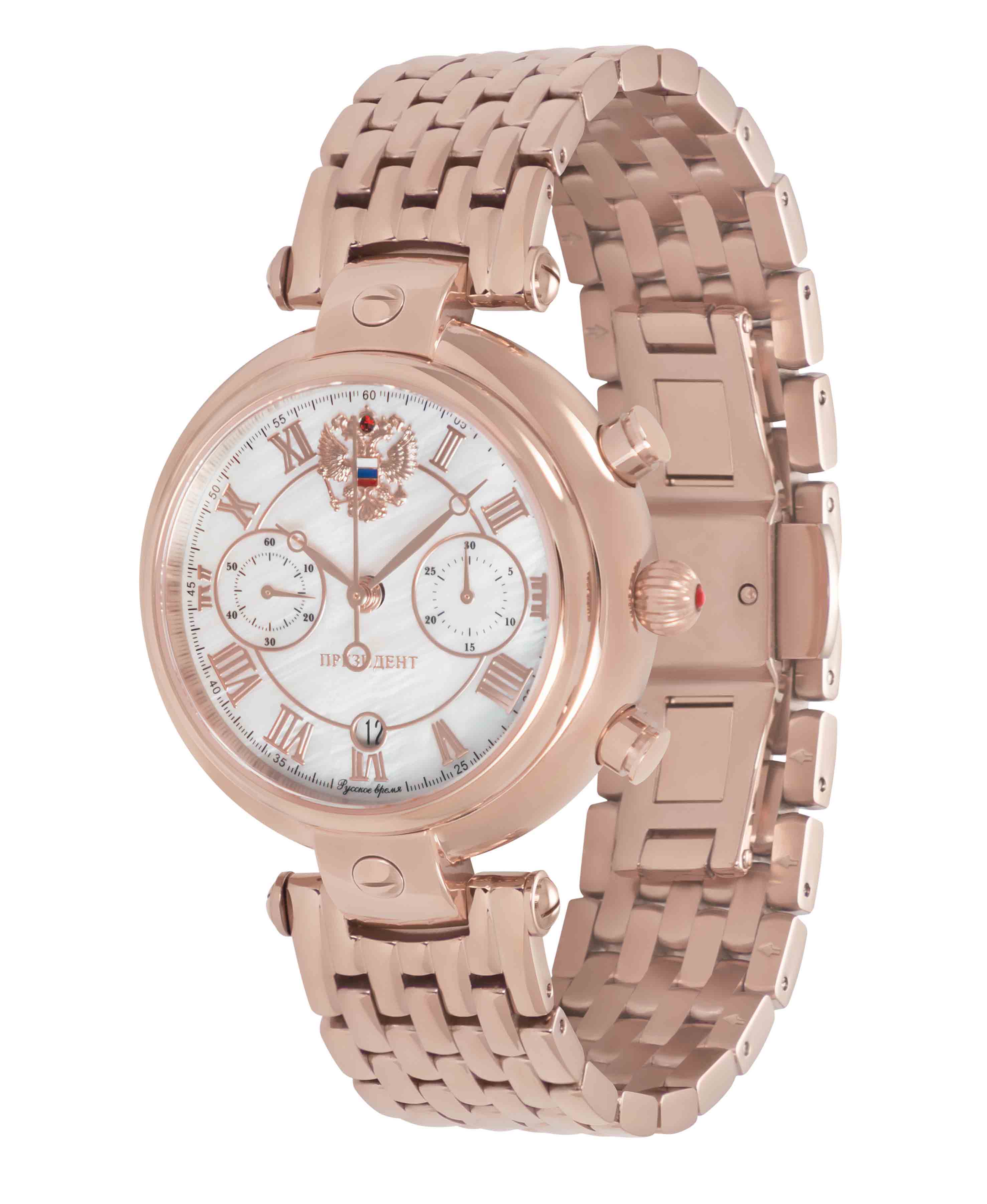Оригинальные часы Президент Президент 4449244бр механические калибр механизма sl-4617 общий вид