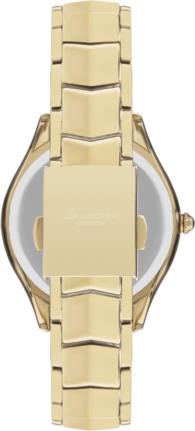 Lee Cooper Lee Cooper LC07393.110,  англия женские часы на браслете нержавеющая сталь с ip-покрытием боковой вид