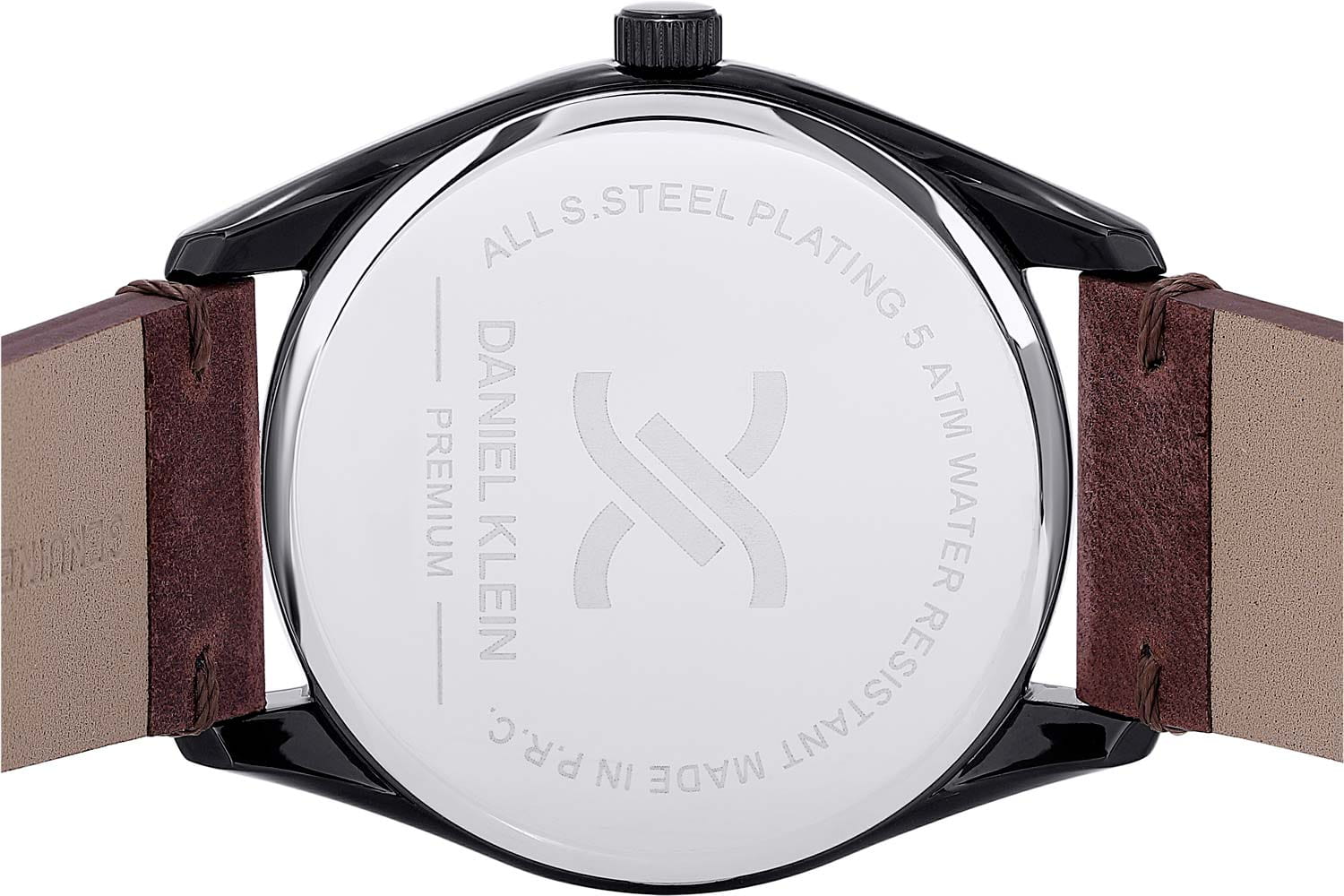 Daniel Klein Daniel Klein Premium DK.1.13732-3,  турция мужские часы на браслете кожаный боковой вид