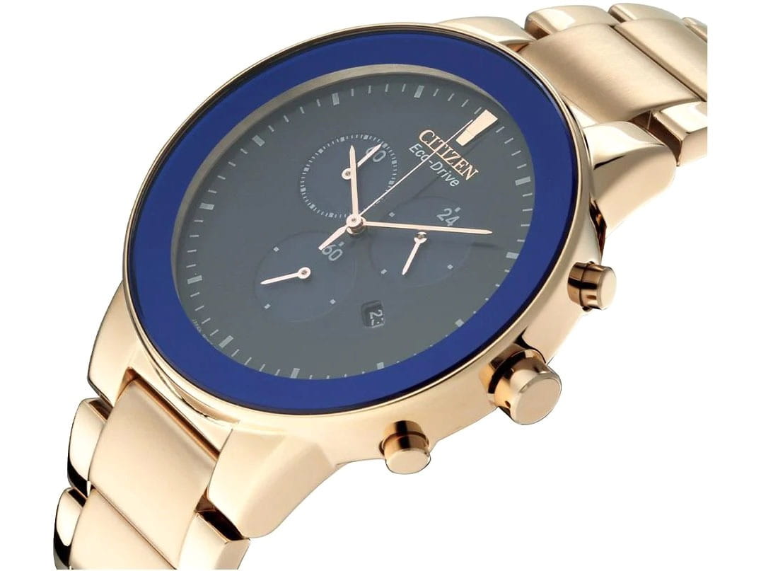 Citizen Citizen Eco-Drive AT2243-87L , наручные мужские часы фото под углом