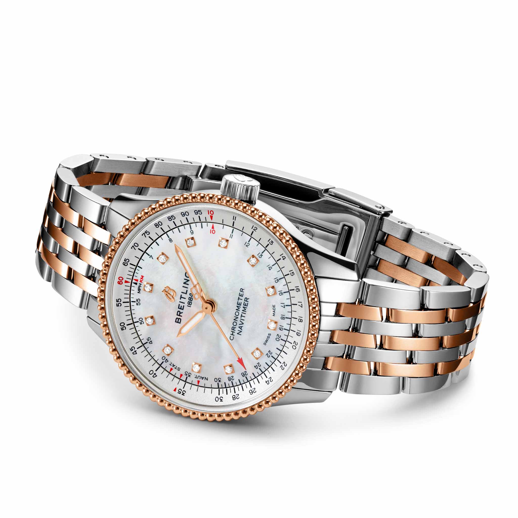 Оригинальные часы Breitling Breitling Navitimer Automatic 35 U17395211A1U1 механические калибр механизма breitling 17 общий вид
