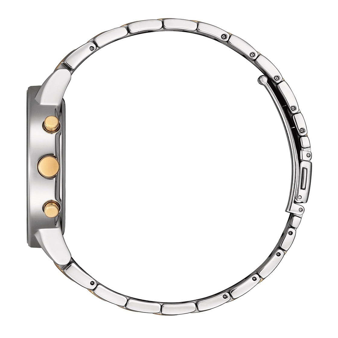 Citizen Citizen Eco-Drive AT2244-84A, eco-drive япония мужские часы на браслете нержавеющая сталь с ip-покрытием боковой вид