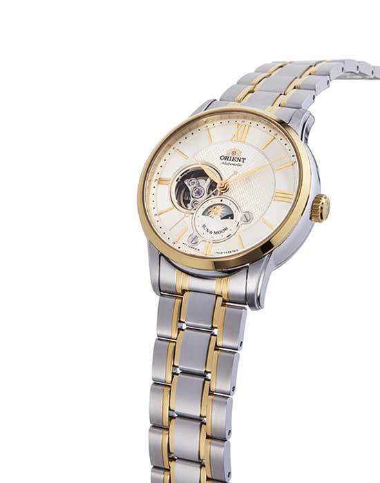 Orient Orient Sporty RA-AS0001S (RN-AS0001S), classic automatic япония мужские часы на браслете сталь с ip покрытием боковой вид