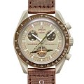 Часы Swatch x Omega Bioceramic Moonswatch Mission to Saturn SO33T100