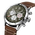 Часы Breitling Super Avi B04 Chronograph GMT 46 Curtiss Warhawk AB04452A1L1X1 фото 2